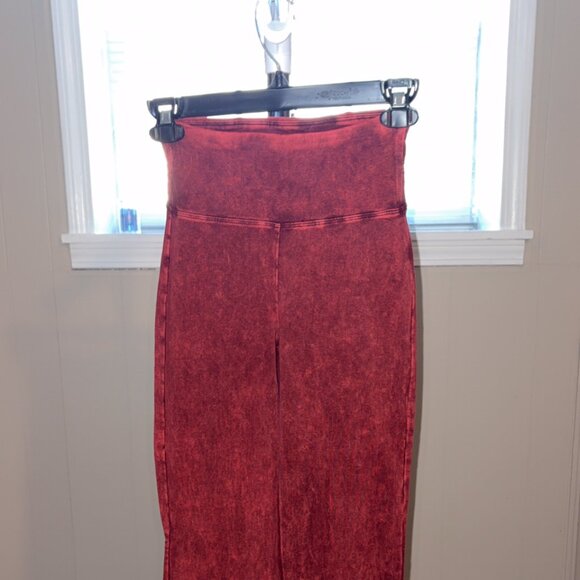 Stone Wash Flare Pants - Picture 3 of 4